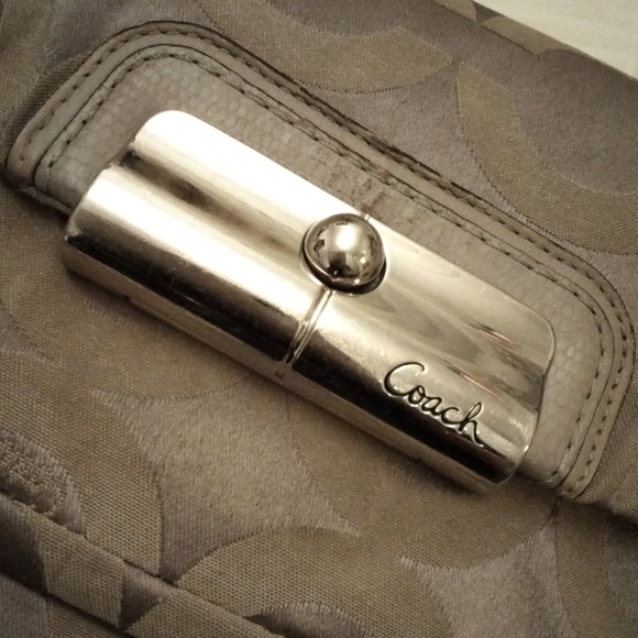 Coach Kristen sateen crossbody bag. - Picture 12 of 16